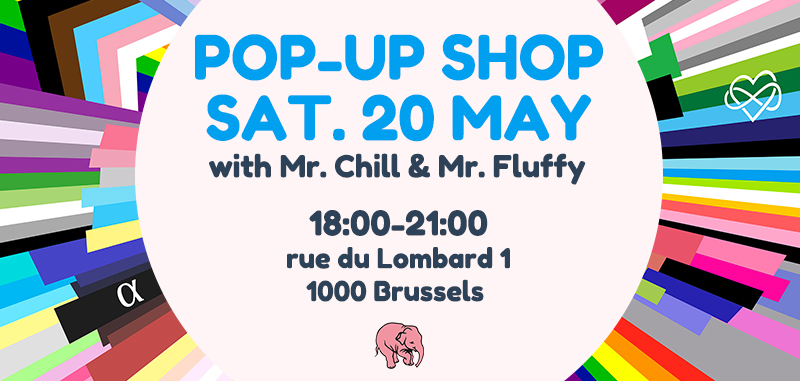 Belgium Pride 20 May 2023 - Booth at Brasserie Le Lombard - 18:00 till 21:00